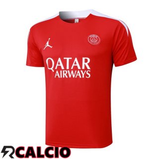 T Shirt Allenamento Jordan Paris PSG Rosso 2025/2026