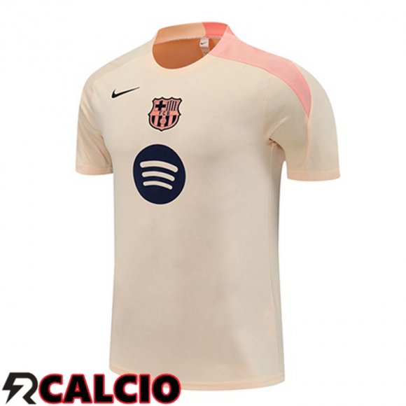 T Shirt Allenamento FC Barcellona Giallo 2025/2026  T Shirt Allenamento FC Barcellona Giallo 2025/2026