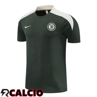 T Shirt Allenamento FC Chelsea Verde 2025/2026