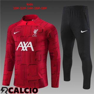 Insieme Tuta Calcio FC Liverpool Bambino Rosso 2023/2024  Insieme Tuta Calcio FC Liverpool Bambino Rosso 2023/2024