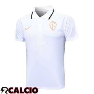 Maglia Polo Corinthians Bianco 2023/2024  Maglia Polo Corinthians Bianco 2023/2024