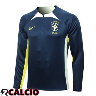 Felpa Allenamento Brasile Blu Reale 2023/2024  Felpa Allenamento Brasile Blu Reale 2023/2024