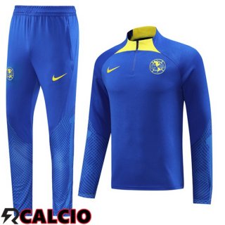 Insieme Tuta Calcio Club America Blu 2023/2024  Insieme Tuta Calcio Club America Blu 2023/2024