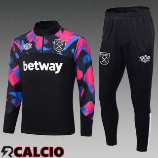 Insieme Tuta Calcio West Ham Bambino Nero 2023/2024