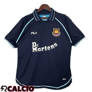 Maglie Calcio West Ham United Retro Terza Blu Reale 1999-2001  Maglie Calcio West Ham United Retro Terza Blu Reale 1999-2001