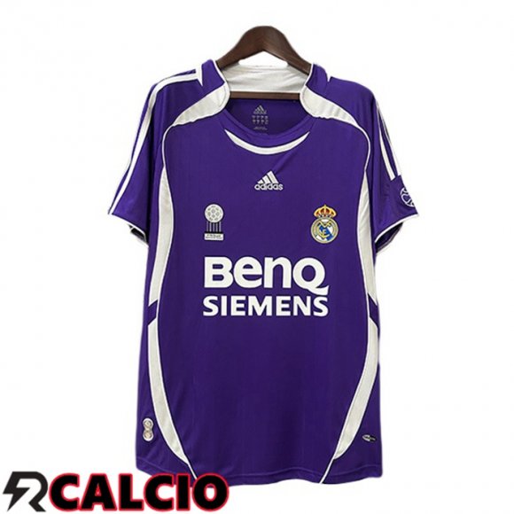 Terza Maglia Real Madrid Retro Viola 2006-2007