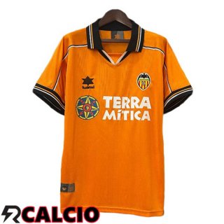 Seconda Maglia Valencia CF Retro Arancia 1999-2000  Seconda Maglia Valencia CF Retro Arancia 1999-2000