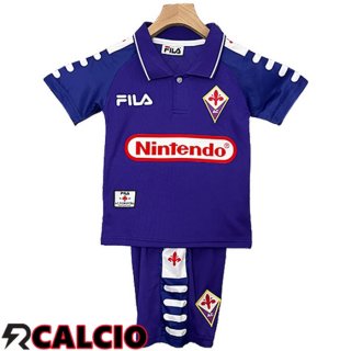 Maglie Calcio ACF Fiorentina Retro Bambino Prima 1998/1999
