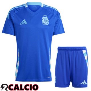 Maglia Nazionale Argentina Seconda + Pantaloncini 2024/2025  Maglia Nazionale Argentina Seconda + Pantaloncini 2024/2025