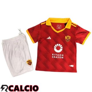 Maglie Calcio As Rome Bambino Quarto 2024/2025