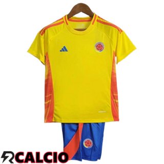 Nuova Maglie Calcio Colombia Bambino Prima 2024/2025
