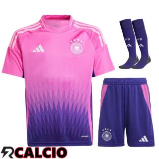 Maglie Calcio Germania Seconda (Pantaloncini + Calzini) UEFA Euro 2024