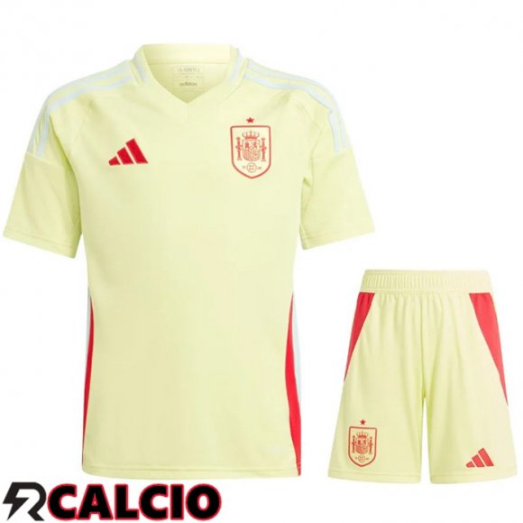 Maglia Nazionale Spagna Seconda + Pantaloncini 2024/2025  Maglia Nazionale Spagna Seconda + Pantaloncini 2024/2025