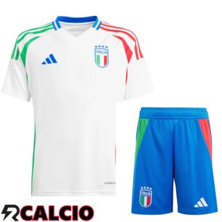 Maglie Calcio Italia Seconda + Pantaloncini UEFA Euro 2024