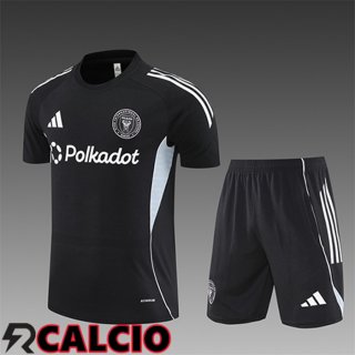 Insieme T Shirt Allenamento Inter Miami CF Bambino Nero 2025/2026