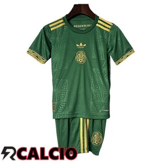 Maglia Messico Bambino Verde 2025/2026  Maglia Messico Bambino Verde 2025/2026