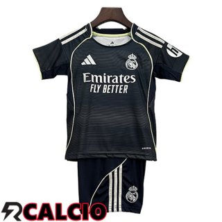 Seconda Maglia Real Madrid Bambino 2025/2026  Seconda Maglia Real Madrid Bambino 2025/2026