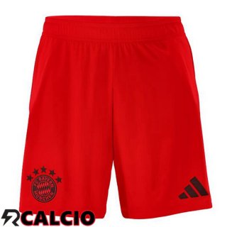 Pantaloncini Calcio Bayern Monaco Prima Rosso 2024/2025  Pantaloncini Calcio Bayern Monaco Prima Rosso 2024/2025