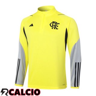 Felpa Allenamento Flamengo Giallo 2024/2025