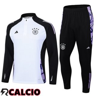 Insieme Tuta Calcio Germania Bianco 2024/2025  Insieme Tuta Calcio Germania Bianco 2024/2025