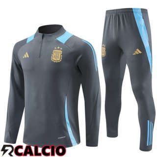 Insieme Tuta Calcio Argentina Grigio 2024/2025  Insieme Tuta Calcio Argentina Grigio 2024/2025