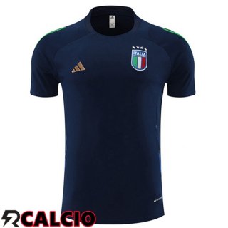 T Shirt Allenamento Italia Blu Reale 2024/2025