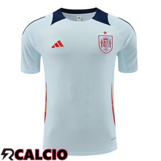 T Shirt Allenamento Spagna Blu 2024/2025  T Shirt Allenamento Spagna Blu 2024/2025
