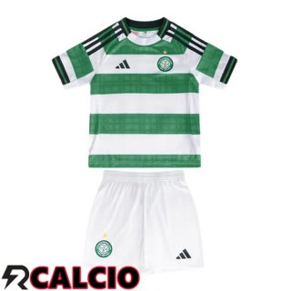 Prima Maglia Celtic FC Bambino Verde Bianco 2025/2026