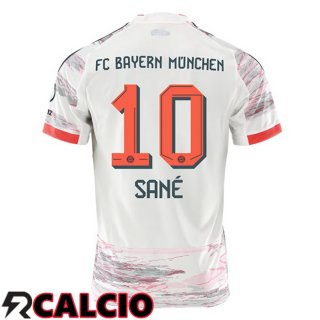Seconda Maglia Bayern Monaco (Sané 10) Bianco 2025/2026
