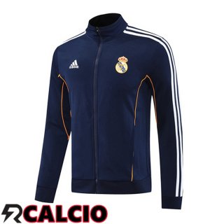 Giacca Calcio Real Madrid Blu Reale 2025/2026  Giacca Calcio Real Madrid Blu Reale 2025/2026