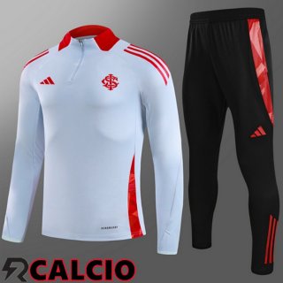Insieme Tuta Calcio SC Internacional Bambino Grigio 2025/2026  Insieme Tuta Calcio SC Internacional Bambino Grigio 2025/2026