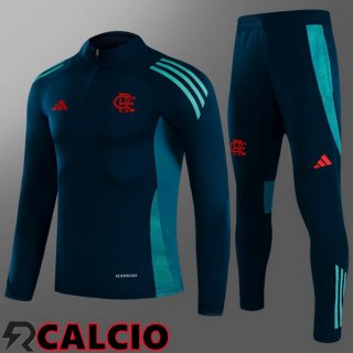 Insieme Tuta Calcio Flamengo Bambino Blu Reale 2025/2026