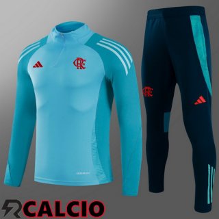 Insieme Tuta Calcio Flamengo Bambino Blu 2025/2026
