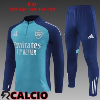 Insieme Tuta Calcio Arsenal Bambino Blu 2025/2026  Insieme Tuta Calcio Arsenal Bambino Blu 2025/2026