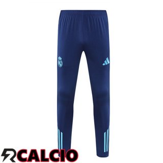 Pantaloni Da Allenamento Real Madrid Blu 2025/2026  Pantaloni Da Allenamento Real Madrid Blu 2025/2026