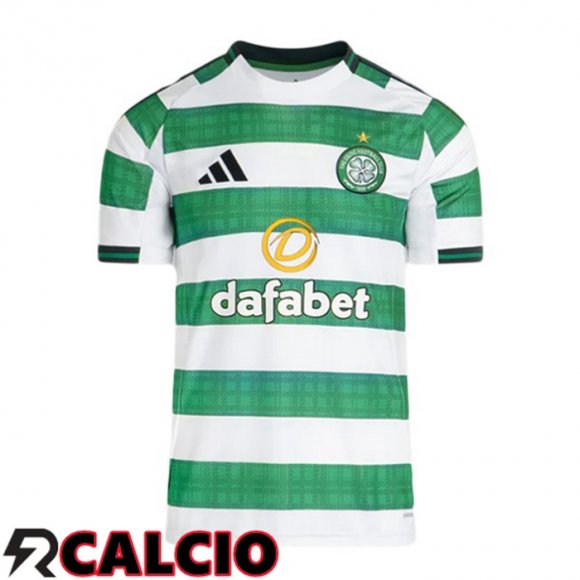 Prima Maglia Celtic FC Verde Bianco 2025/2026  Prima Maglia Celtic FC Verde Bianco 2025/2026