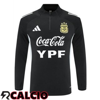 Felpa Allenamento Argentina Nero 2025/2026  Felpa Allenamento Argentina Nero 2025/2026