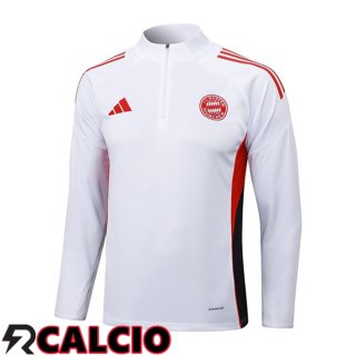 Felpa Allenamento Bayern Monaco Bianco 2025/2026  Felpa Allenamento Bayern Monaco Bianco 2025/2026