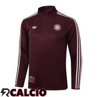 Felpa Allenamento Bayern Monaco Marrone 2025/2026  Felpa Allenamento Bayern Monaco Marrone 2025/2026