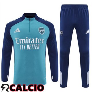 Insieme Tuta Calcio Arsenal Verde 2025/2026  Insieme Tuta Calcio Arsenal Verde 2025/2026