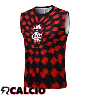 Canotta Allenamento Flamengo Rosso Nero 2025/2026  Canotta Allenamento Flamengo Rosso Nero 2025/2026