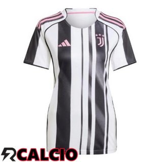 Prima Maglia Juventus Donna Nero Bianco 2025/2026