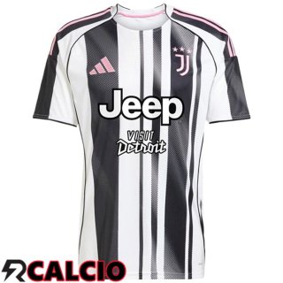 Prima Maglia Juventus Nero Bianco 2025/2026  Prima Maglia Juventus Nero Bianco 2025/2026