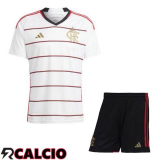 Seconda Maglia Flamengo Bambino Bianco 2023/2024
