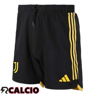 Prima Pantaloncini Calcio Juventus Nero 2023/2024  Prima Pantaloncini Calcio Juventus Nero 2023/2024