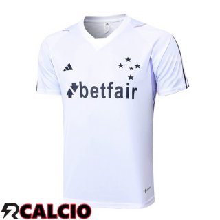T Shirt Allenamento Cruzeiro EC Bianco 2023/2024