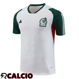 T Shirt Allenamento Messico Bianco 2023/2024
