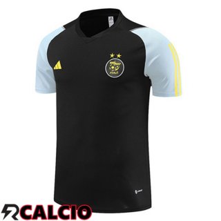 T Shirt Allenamento Algeria Nero 2023/2024
