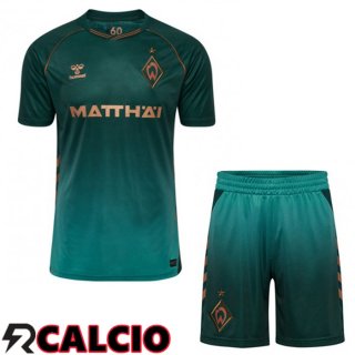 Terza Maglia SV Werder Bremen Bambino Verde 2025/2026  Terza Maglia SV Werder Bremen Bambino Verde 2025/2026