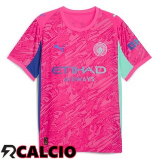 Maglia Manchester City Portiere Rosa 2025/2026  Maglia Manchester City Portiere Rosa 2025/2026
